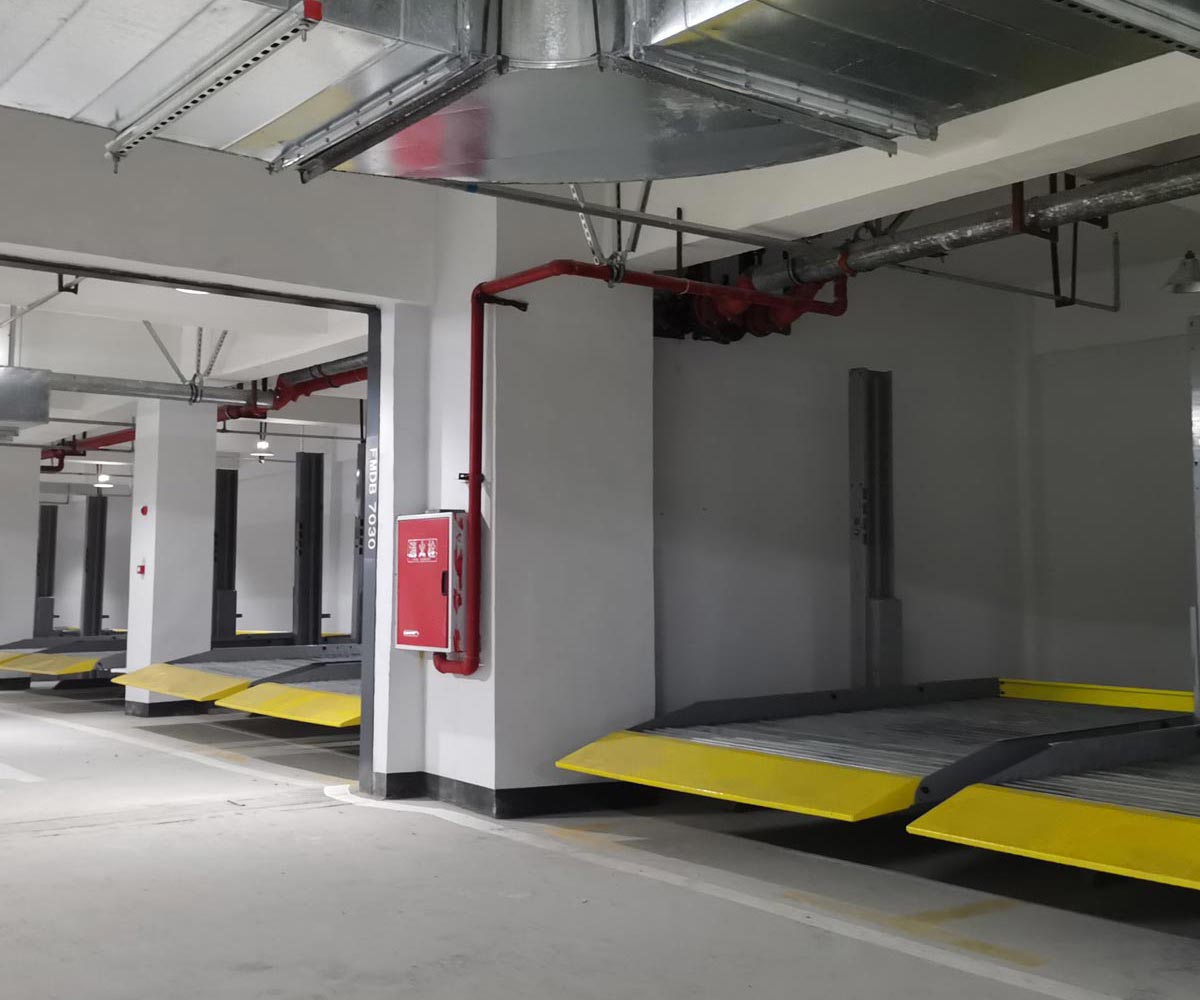 香格里拉市双层简易类机械停车位改造