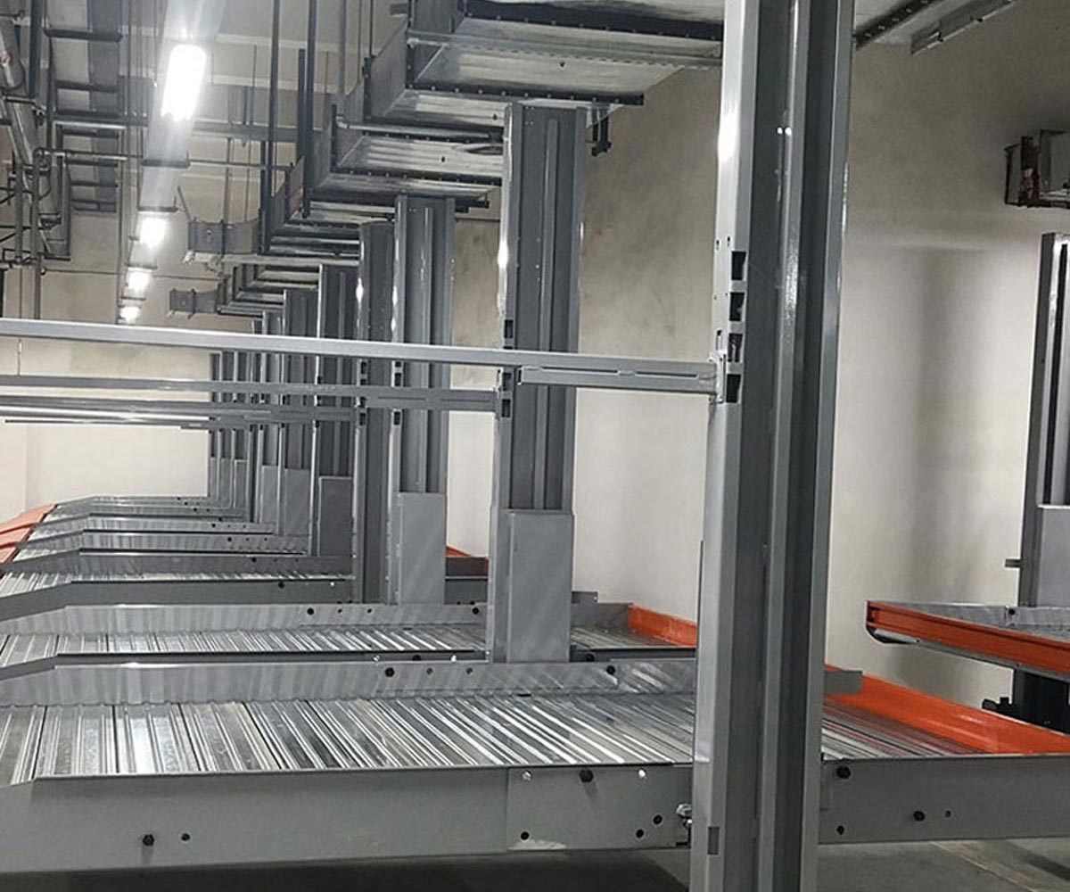 晋宁区2层简易升降机械停车设备过验收