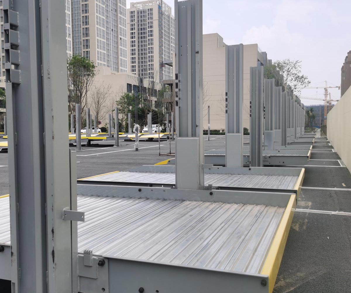 渝北区两层简易式机械停车位安装