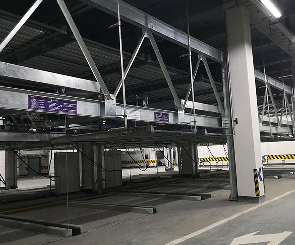东川区两层升降式机械式立体停车设备回收