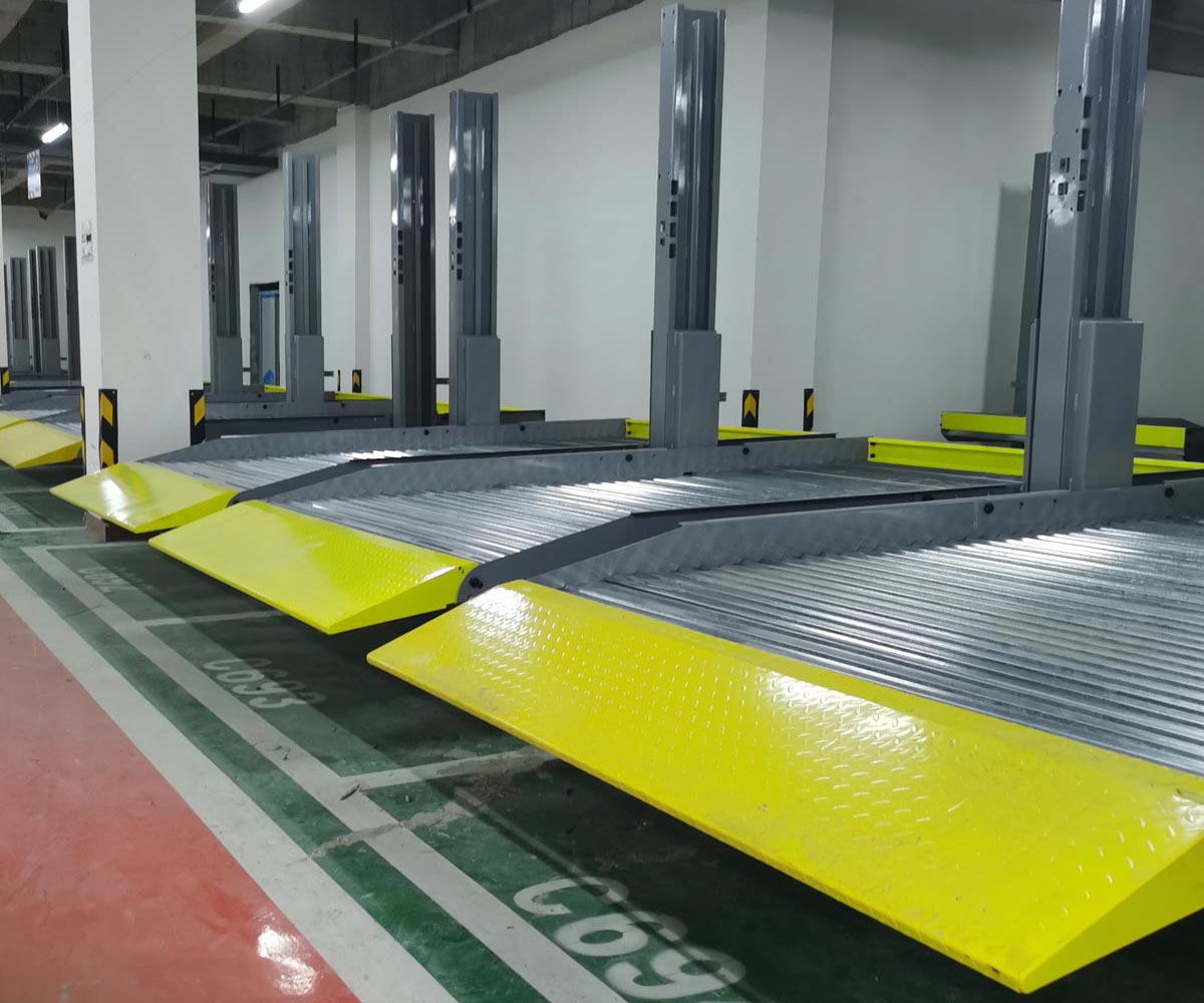 梁河县家用简易类机械停车位拆除