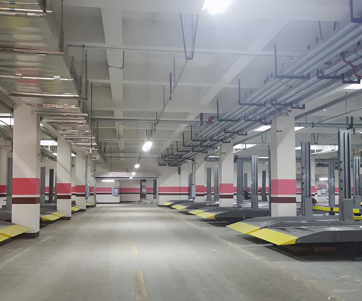 双柱立体车库停车设备的关键要素解析