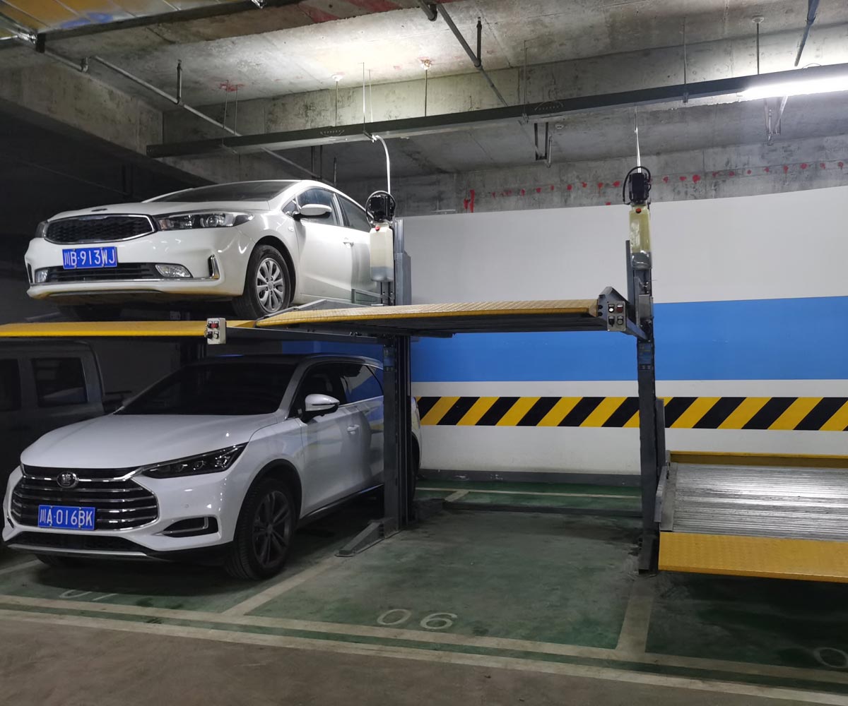凤庆县两层简易式立体停车库