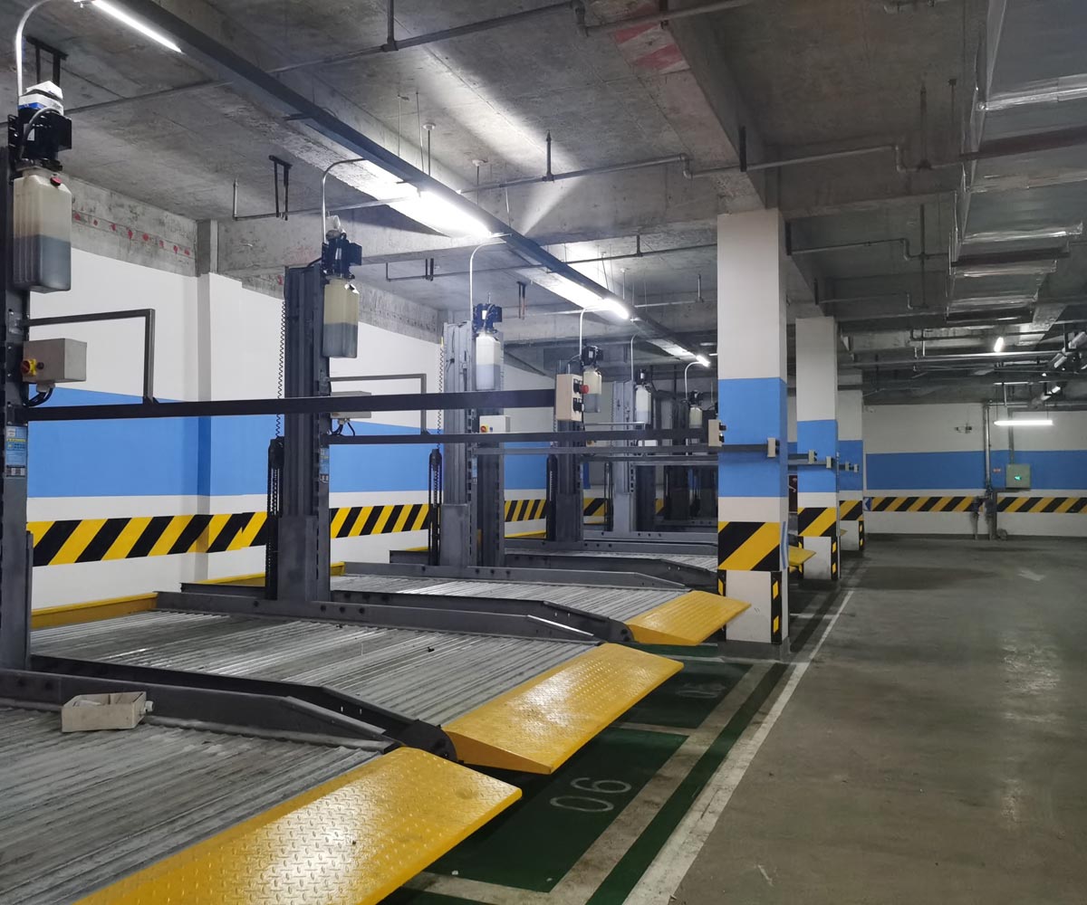 云南省两层简易升降类机械式停车库