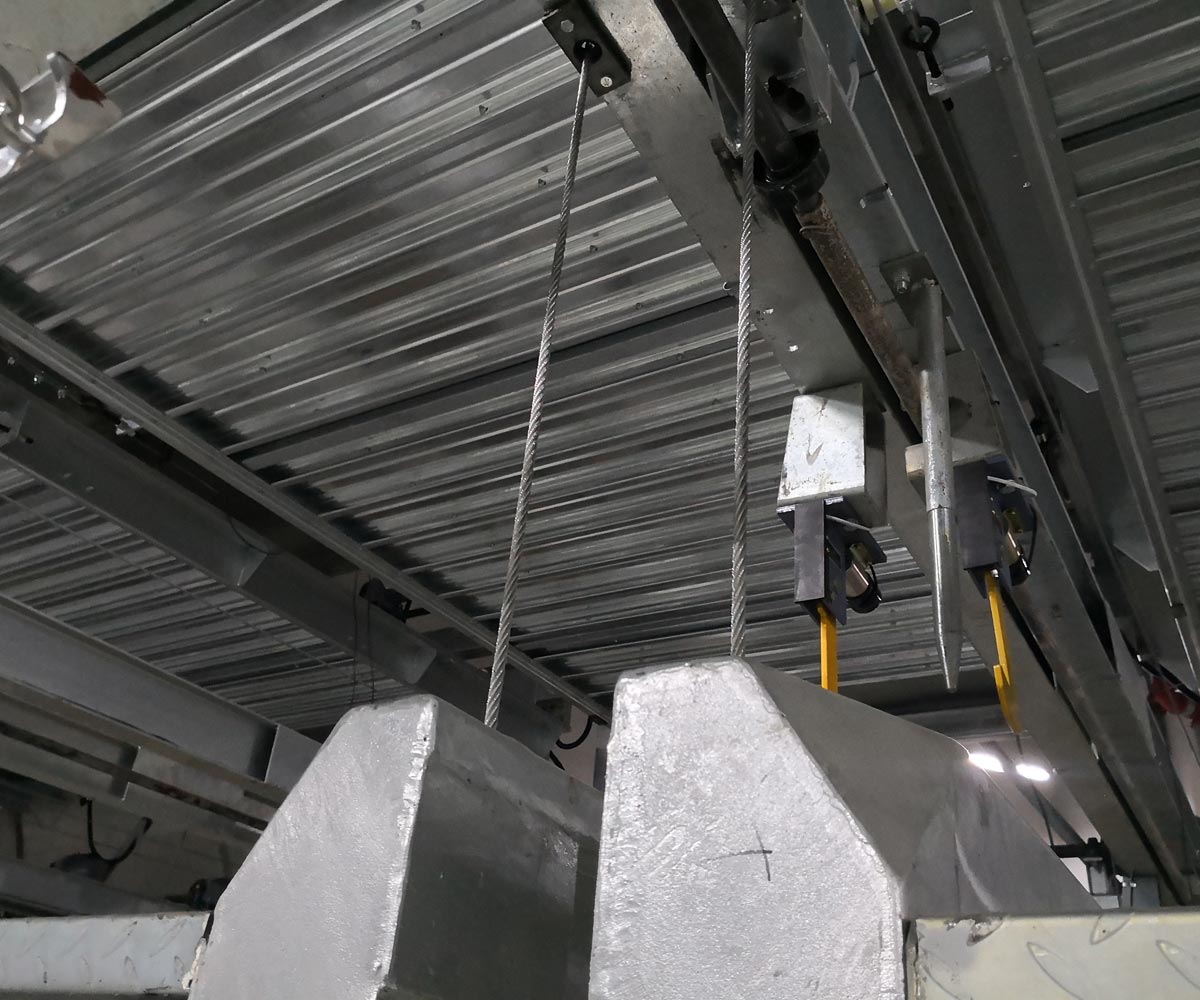 昆明市PSH6六层升降横移立体车库设备